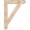 Ekena Millwork Traditional Arts & Crafts Smooth Bracket, Douglas Fir, 5 1/2"W x 34"D x 46"H BKT06X34X46TRA03SDF - alternate 4